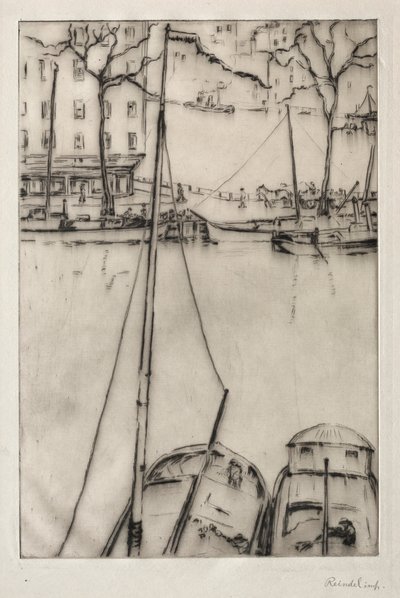 View in Rotterdam by William George Reindel