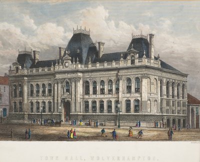 Town Hall, Wolverhampton, c.1871 by William Greatbach