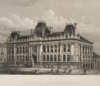 Town Hall, Wolverhampton by William Greatbach