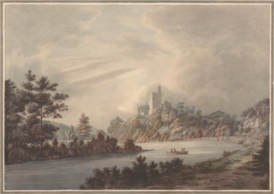 Landscape, Castle by a River by William Green