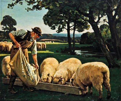 Farm View by William Gunning King