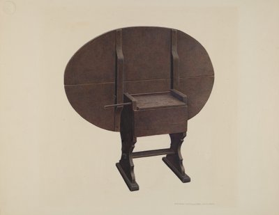 Dining Table by William H Edwards