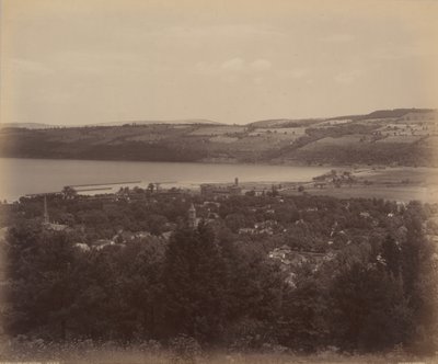 Seneca Lake and Watkins by William H. Rau