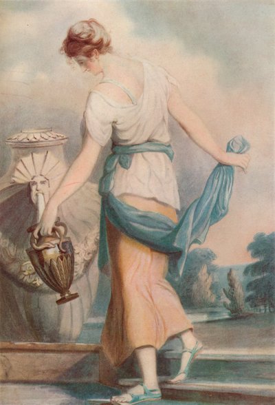 At the Fountain by William Hamilton
