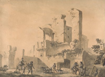 Ruins in Rome by William Hamilton