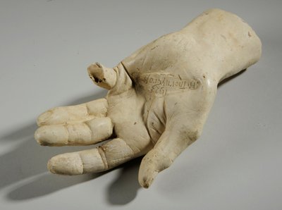 Cast of a hand by William Hamo Thornycroft
