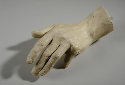Cast of a hand by William Hamo Thornycroft