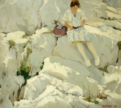 Butterfly on the Rocks by William Harold Dudley