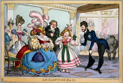 An Election Ball, c.1829 by William Heath