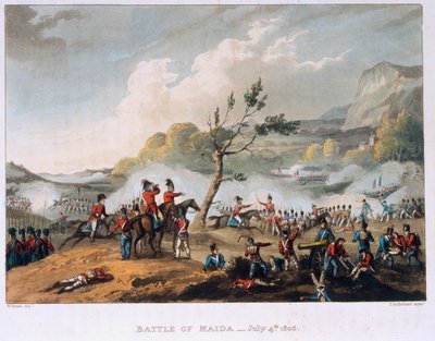 Battle of Maida, 4 July 1806 by William Heath