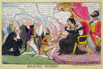 Kissing Hands by William Heath