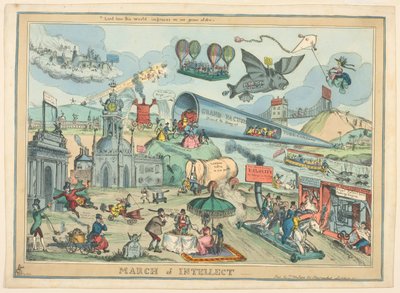 March of Intellect by William Heath