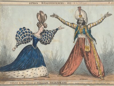 Opera Reminiscences: Desdemona and Othello by William Heath