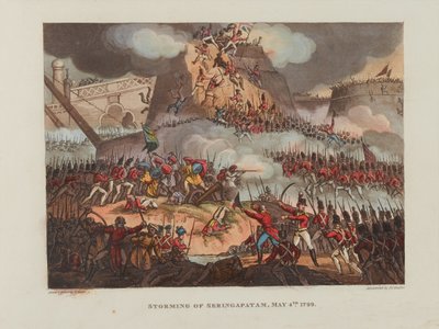 Storming of Seringapatam by William Heath