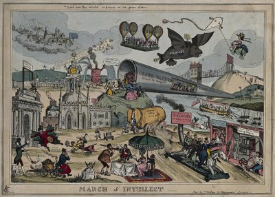 The March of Intellect by William Heath