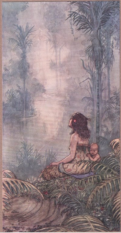 Auckland. Last, Loneliest, Loveliest, Exquisite, Apart by William Heath Robinson