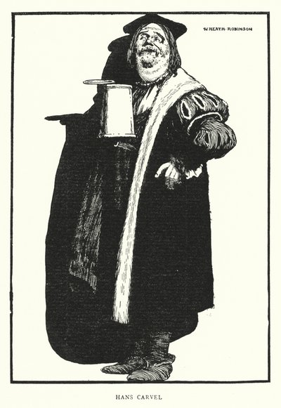 Hans Carvel by William Heath Robinson