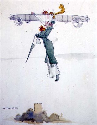 The Zeppeltoque by William Heath Robinson
