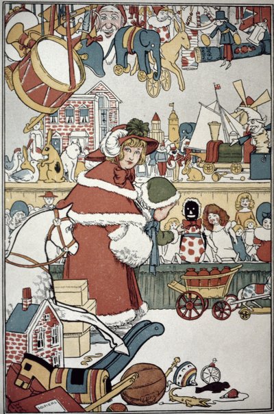 Toys for Christmas, c.1900 by William Heath Robinson