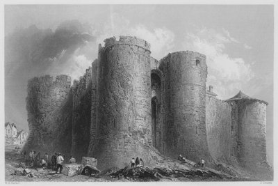 The Castle of Limerick by William Henry (after) Bartlett