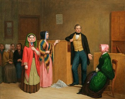 A Female Employment Office by William Henry Burr