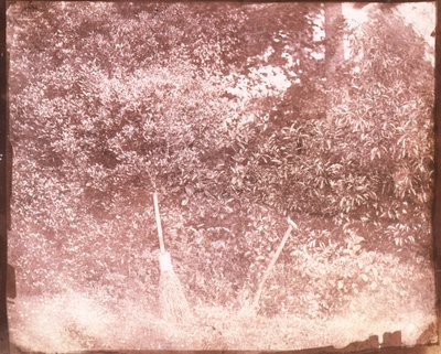 Broom and Spade, 1842 by William Henry Fox Talbot