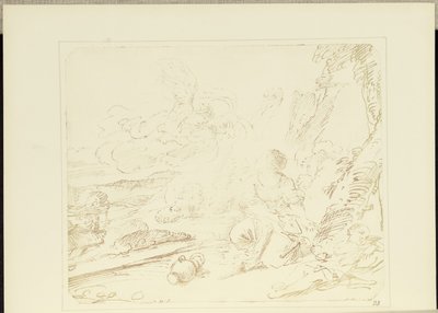 Hagar in the Desert by William Henry Fox Talbot