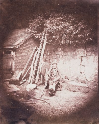 Man with a Crutch, 1844 by William Henry Fox Talbot