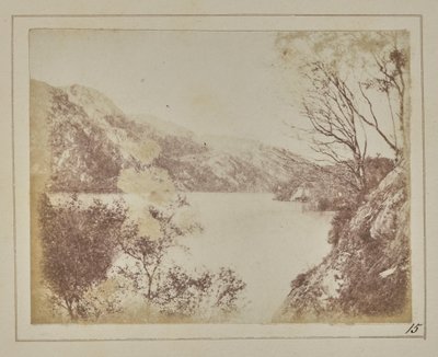 Scenery of Loch Katrine by William Henry Fox Talbot