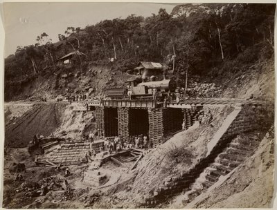 Untitled (Railway construction) by William Henry Fox Talbot