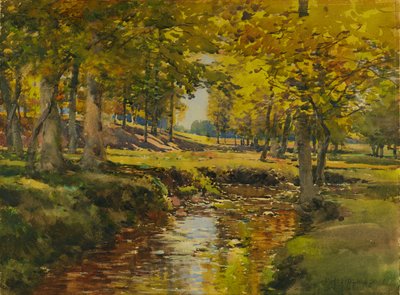 Autumn in the Meadow Edge by William Henry Holmes