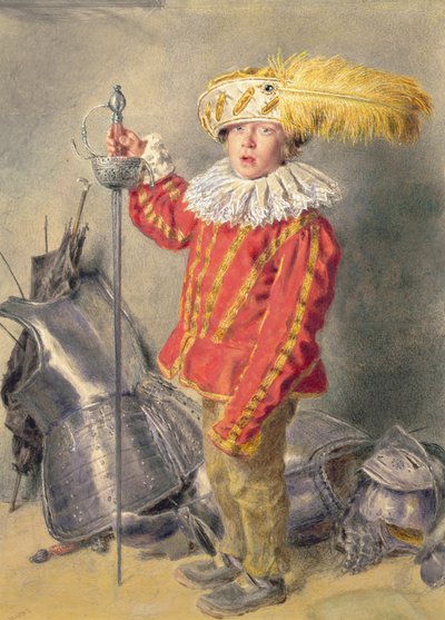 A Warrior Bold by William Henry Hunt