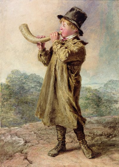 Cow Boy by William Henry Hunt