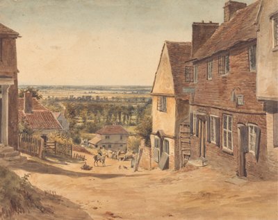 Dagnall Lane, St. Albans by William Henry Hunt