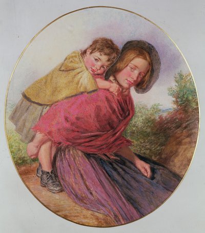 Mother and Child by William Henry Hunt