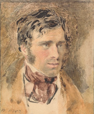 Portrait of a Man by William Henry Hunt