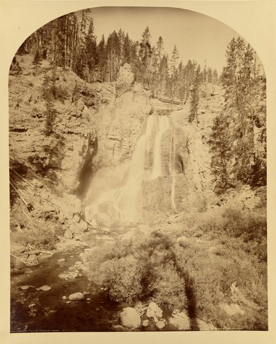 Crystal Falls, Cascade Creek by William Henry Jackson