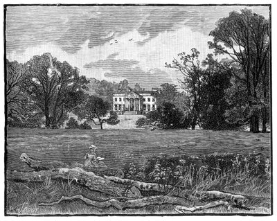 Claremont House, Esher, Surrey, 1900 by William Henry James Boot