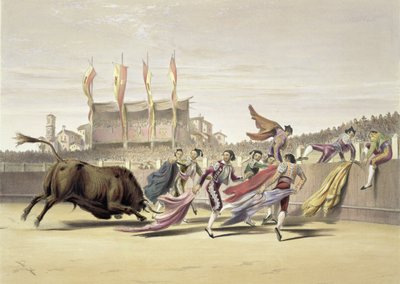 Chulos Playing the Bull by William Henry Lake Price