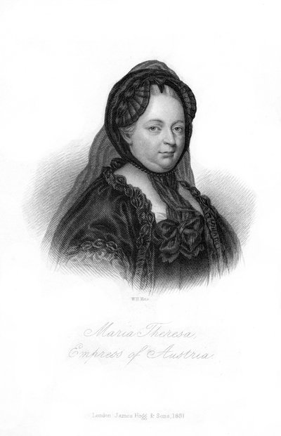 Maria Theresa, Archduchess of Austria, 1861 by William Henry Mote