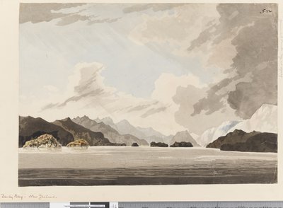 Dusky Bay, New Zealand by William Hodges
