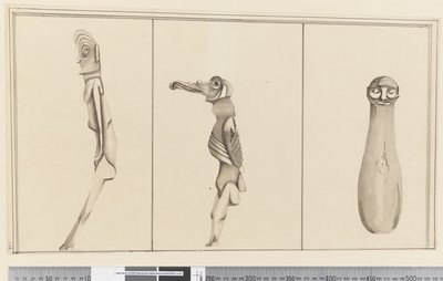 Page 35 Three native idols by William Hodges
