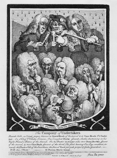 A Consultation of Physicians, 1736 by William Hogarth