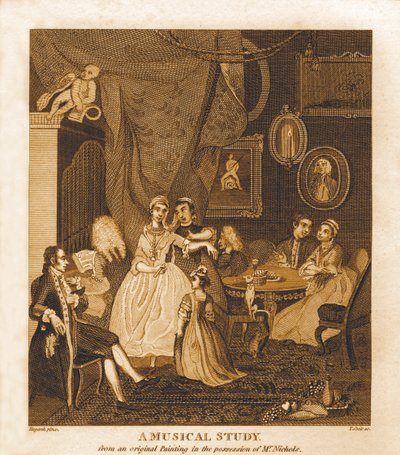 A Musical Study by William Hogarth