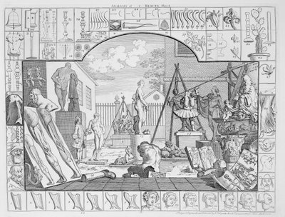 Analysis of Beauty, Plate 1, 1753 by William Hogarth