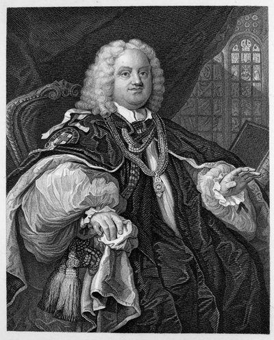 Bishop Hoadly by William Hogarth