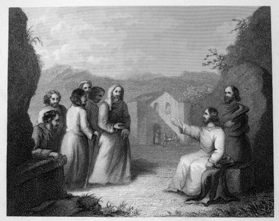 Christ and His Disciples by William Hogarth