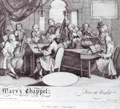 Concert Ticket for Mary