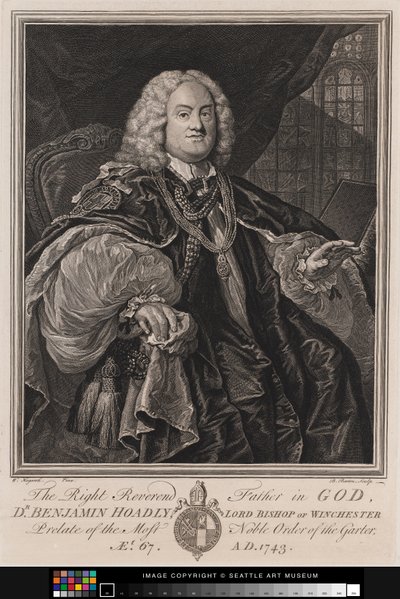 Dr. Benjamin Headly by William Hogarth
