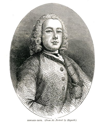 Edward Cave by William Hogarth